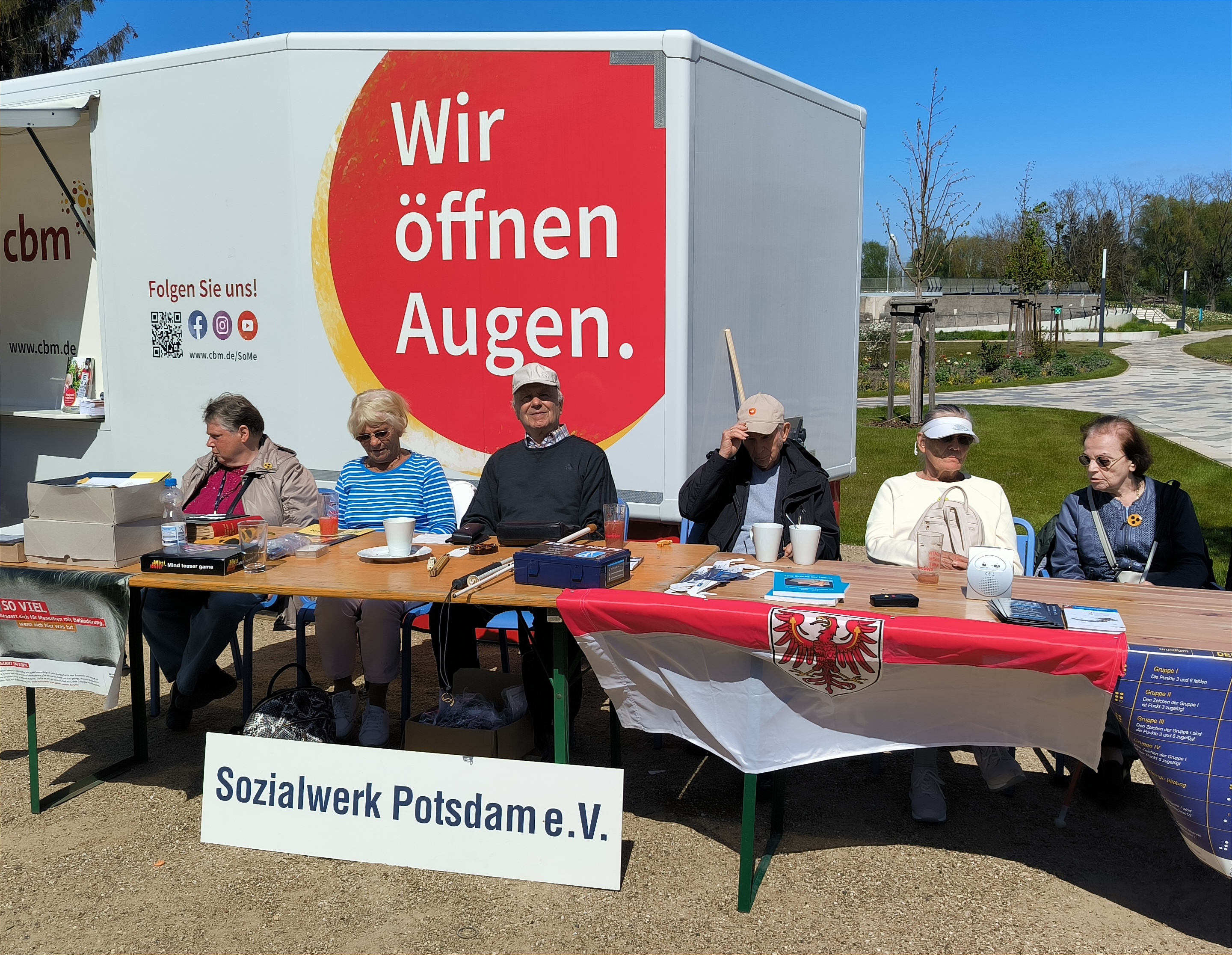 Stand des Sozialwerkes Potsdam