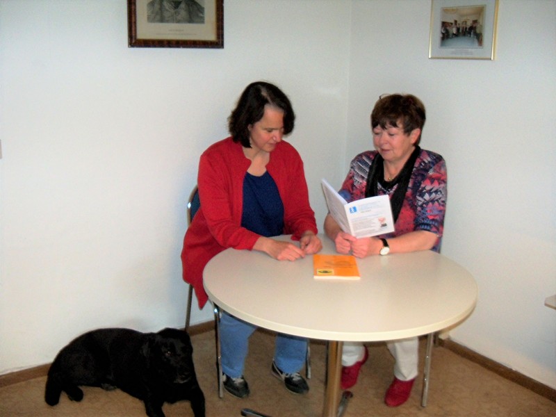 Frau Hänel und Frau Seidel